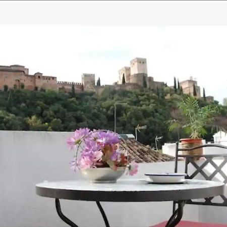 Atico Con Terracita Y Vistas Alhambra, Centro Appartement Granada Buitenkant foto